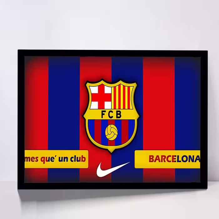 تابلو مدل FCB Logo کد F-12010