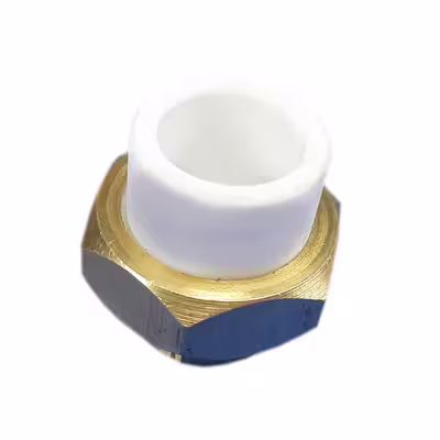مهره ماسوره یک سر فلزی مدل PP-R-S-20-F