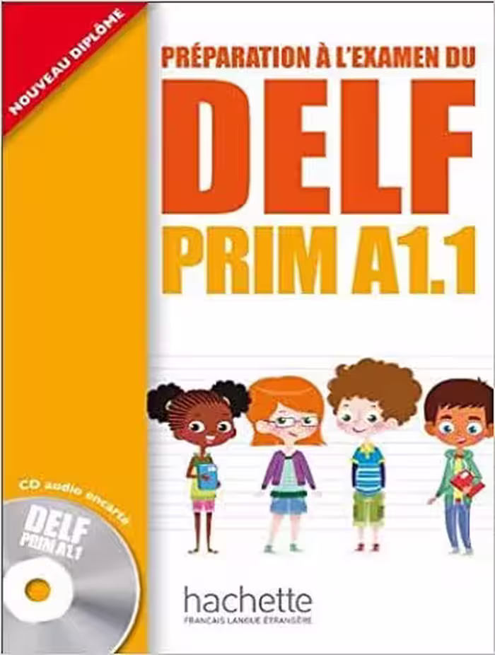 کتاب زبان DELF PRIM A1.1   CD audio