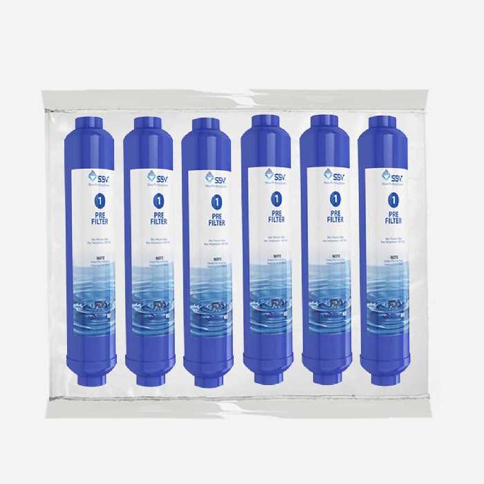 فیلتر دستگاه تصفیه کننده آب اس اس وی مدل L-P.P بسته 6 عددی