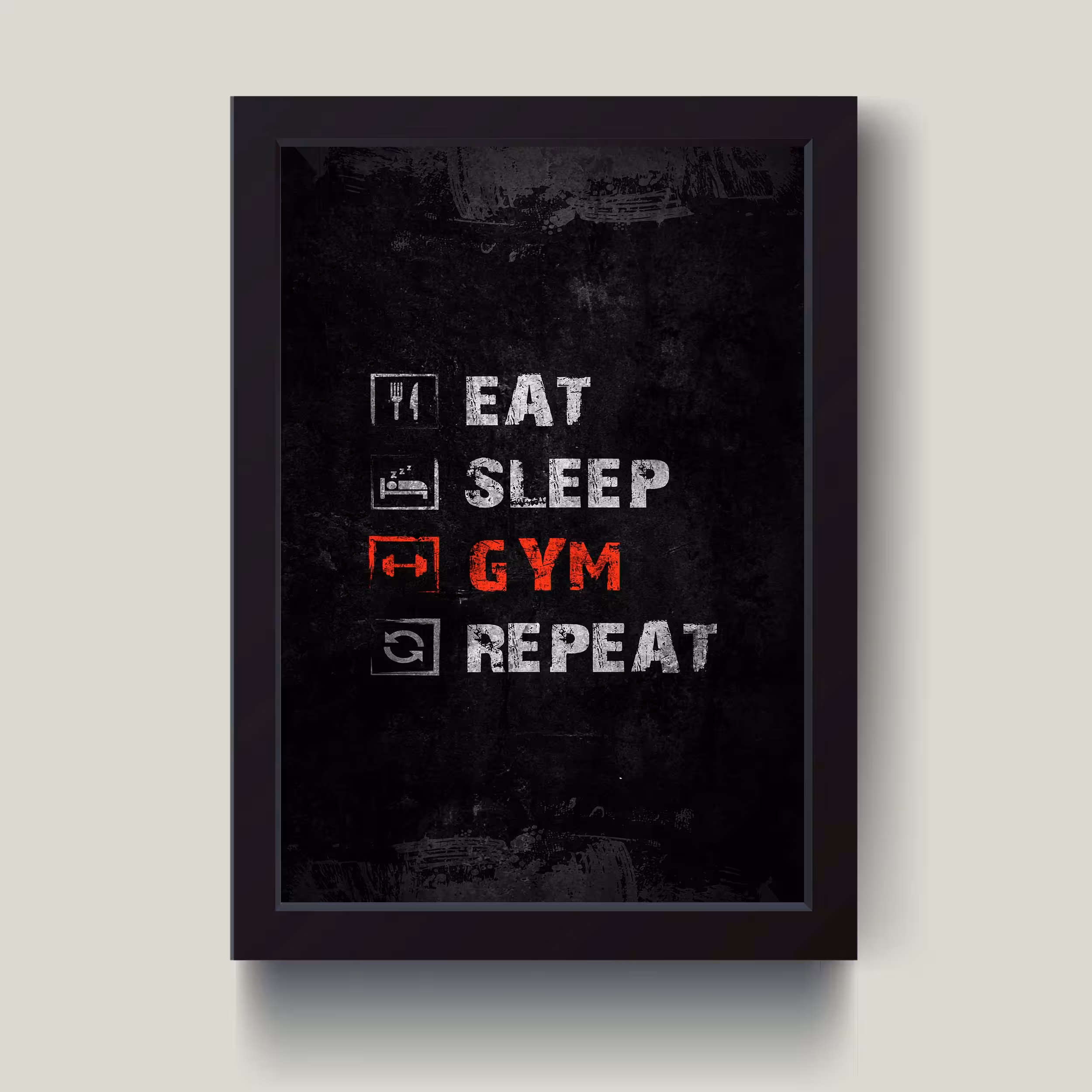 تابلو مدل gym انگیزشی m5013