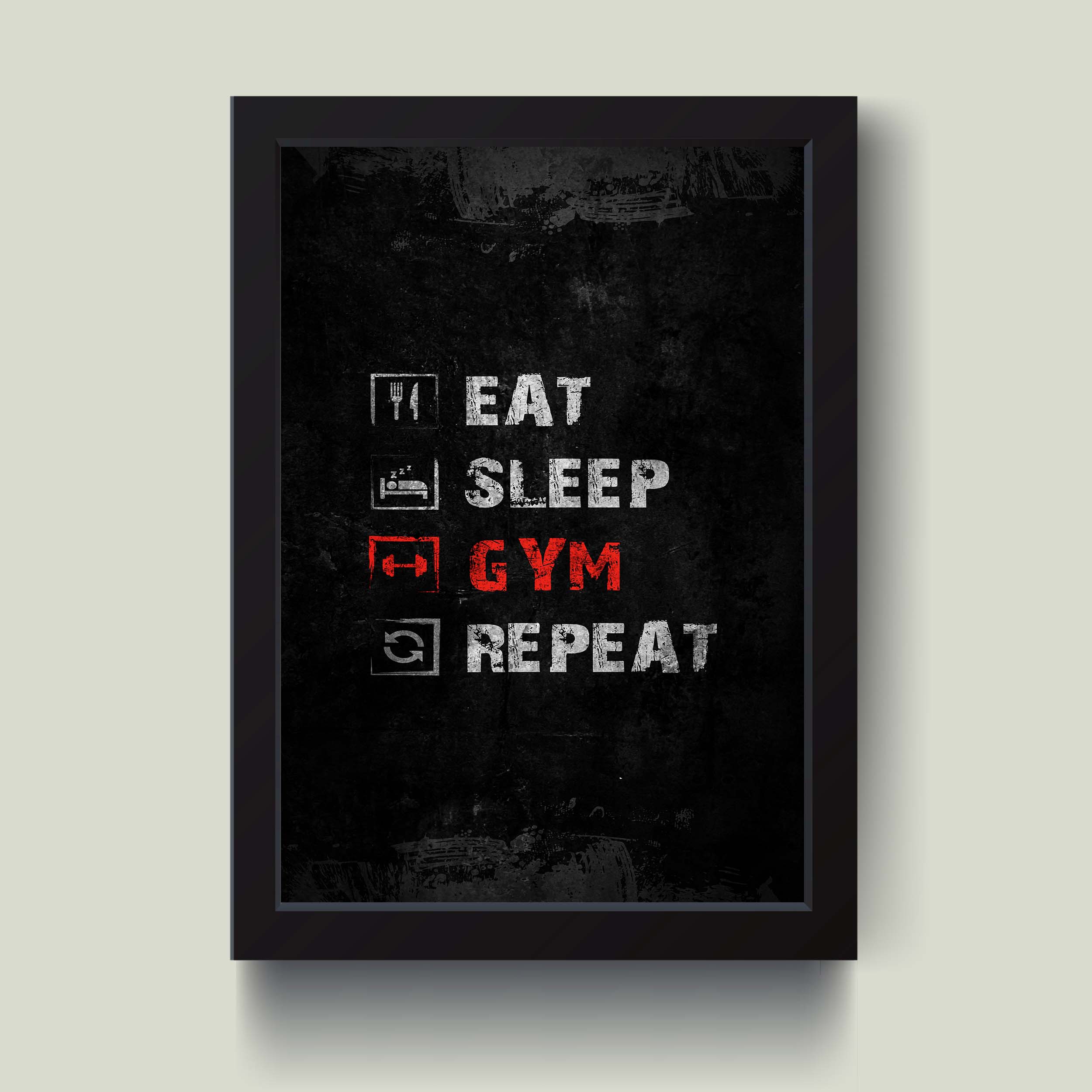 تابلو مدل gym انگیزشی m5013