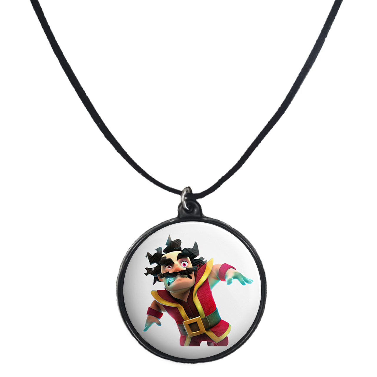 گردنبند پرمانه طرح clash کد pmb.26435مدل دو طرفه