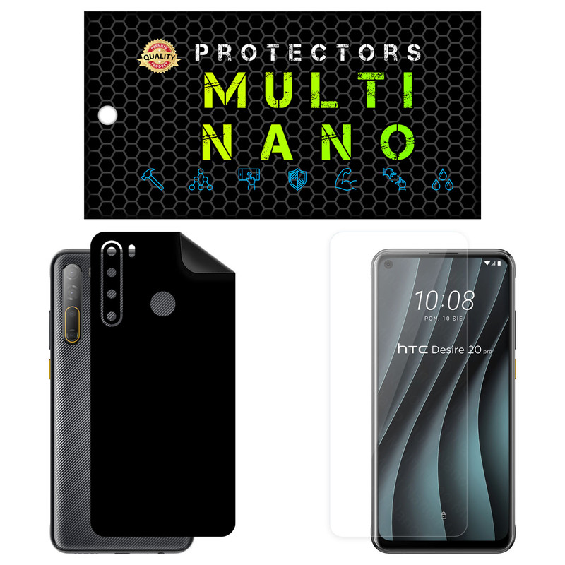 محافظ صفحه نمایش مولتی نانو مدل X-SFM مناسب برای گوشی موبایل اچ تی سی Desire 20 Pro به همراه برچسب پوششی | کالا برتری