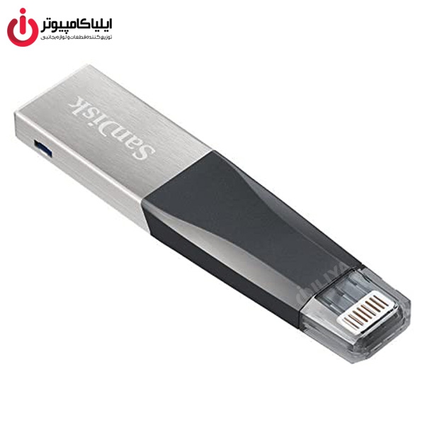 فلش مموری OTG USB3.0 Lightning سن دیسک مدل SDIX40N ظرفیت 32 گیگابایت