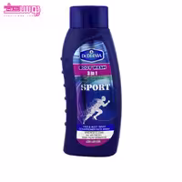 شامپو بدن اسپرت مردانه چند منظوره دکتر درما حجم 460ml