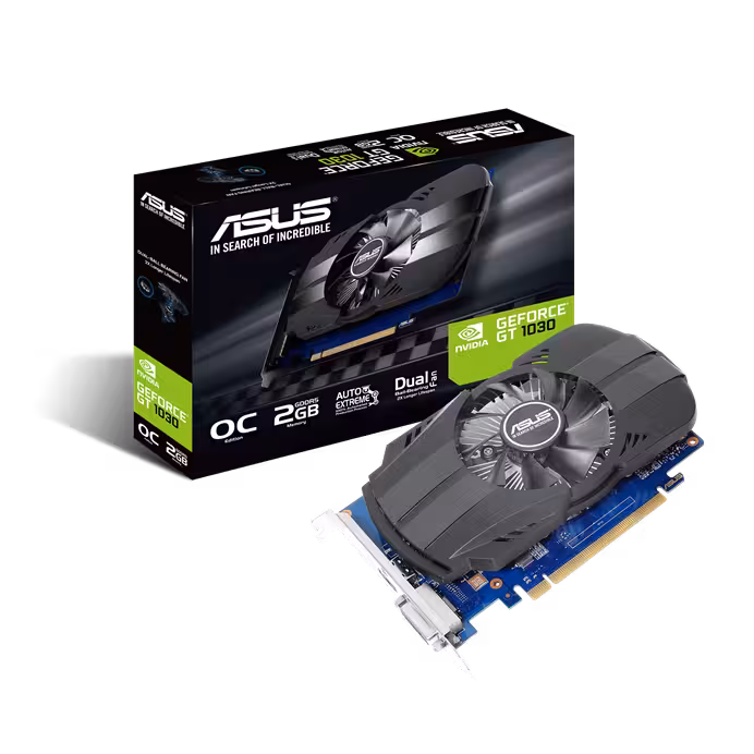 کارت گرافیک مدل GT-1030 PH OC 2GB ASUS ایسوس
