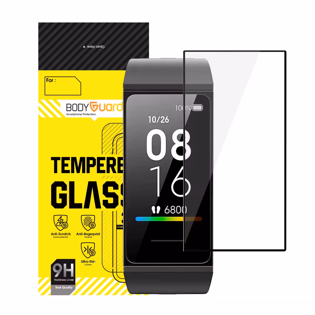 محافظ صفحه نمایش بادیگارد مدل PMMA مناسب برای ساعت هوشمند شیائومی Redmi Band