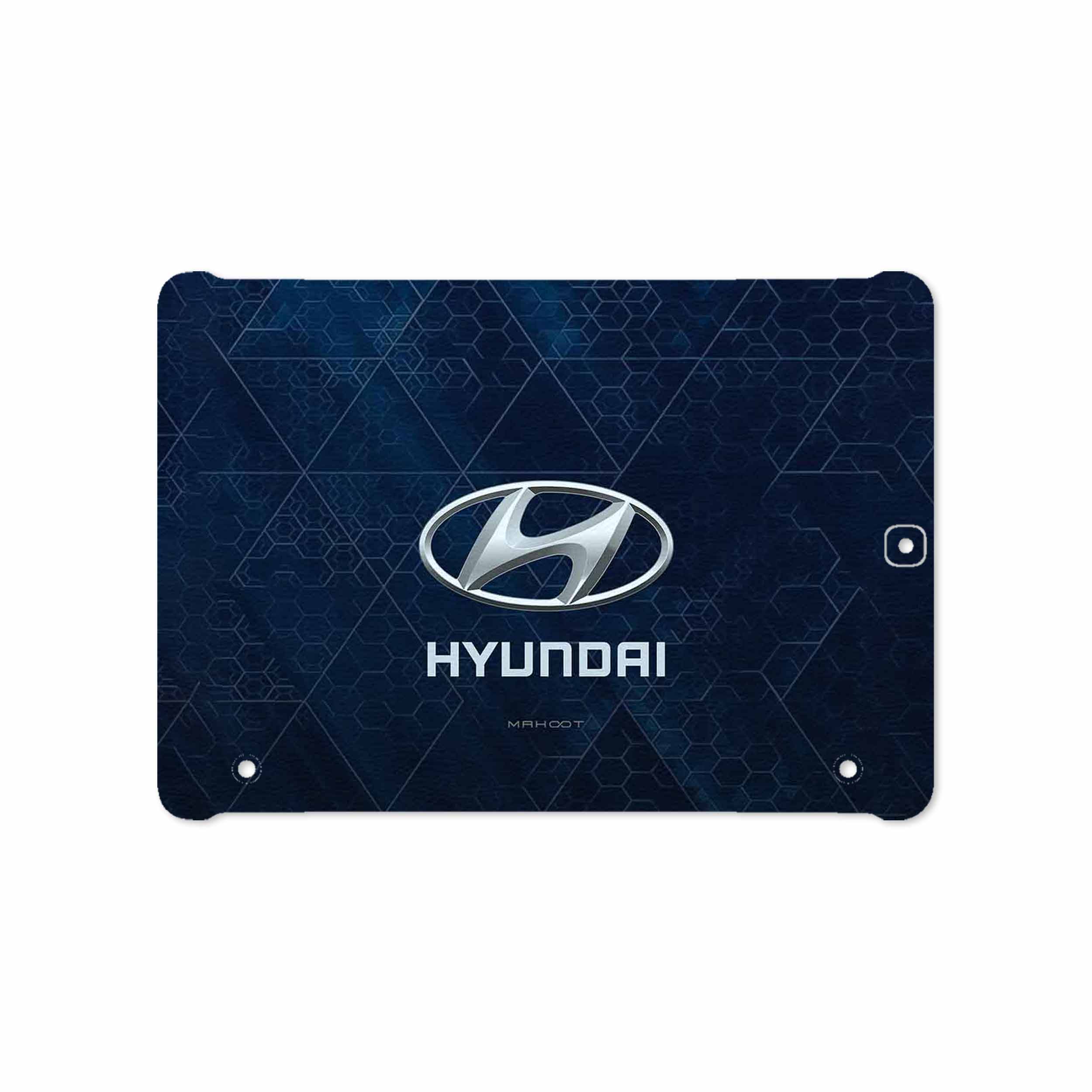 برچسب پوششی ماهوت مدل Hyundai-Logo مناسب برای تبلت سامسونگ Galaxy Tab S2 9.7 2016 T813N