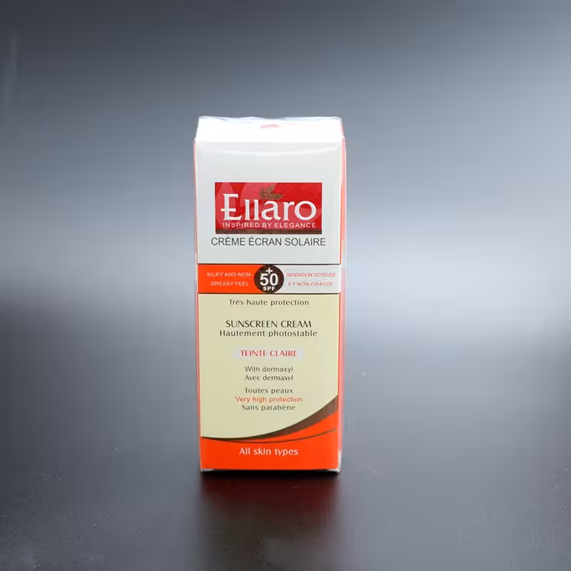 کرم ضدآفتاب بژروشن SPF50 الارو انواع پوست 50 میل 90429