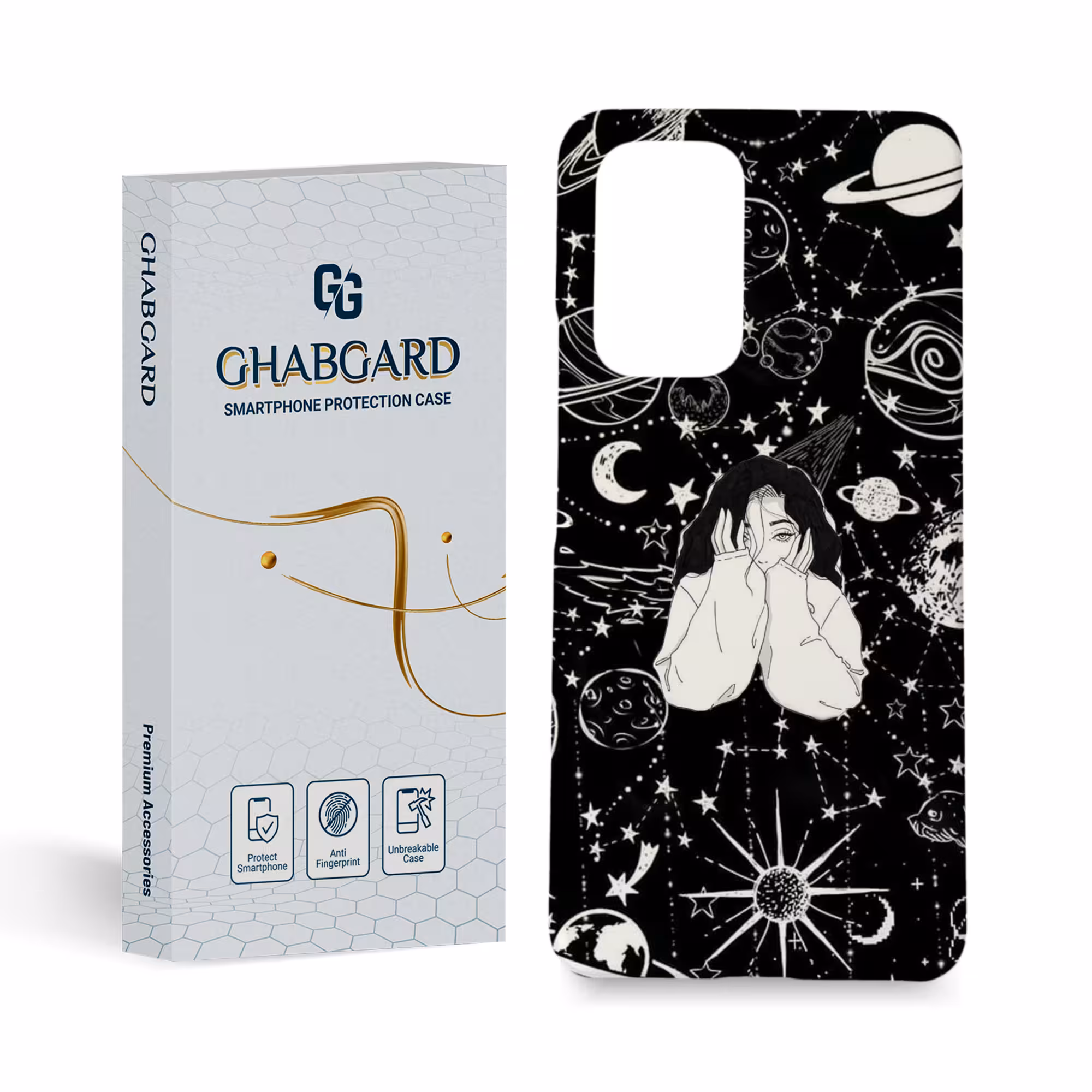 کاور قاب گارد مدل دخترانه مناسب برای گوشی موبایل سامسونگ Galaxy a53  
