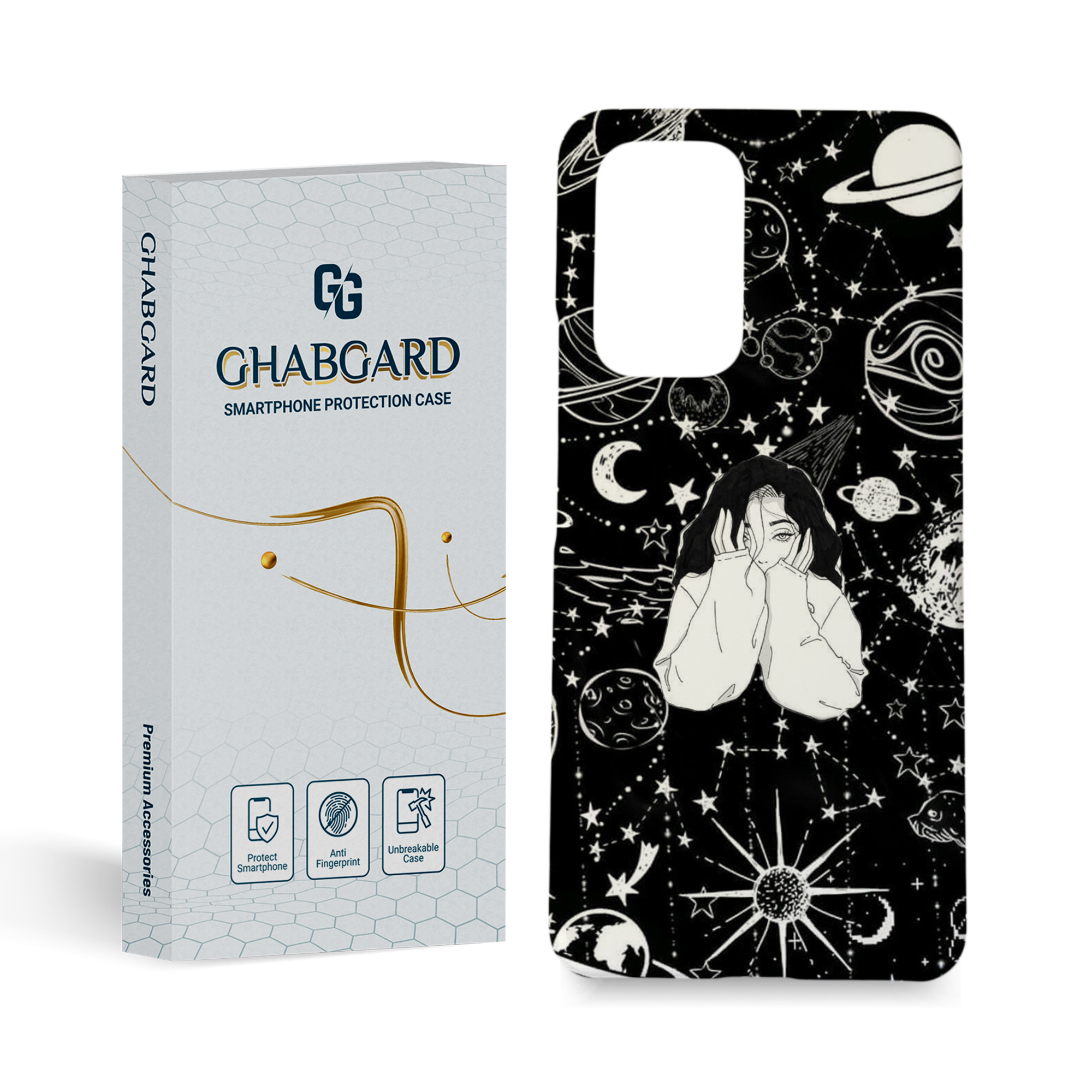 کاور قاب گارد مدل دخترانه مناسب برای گوشی موبایل سامسونگ Galaxy a53  