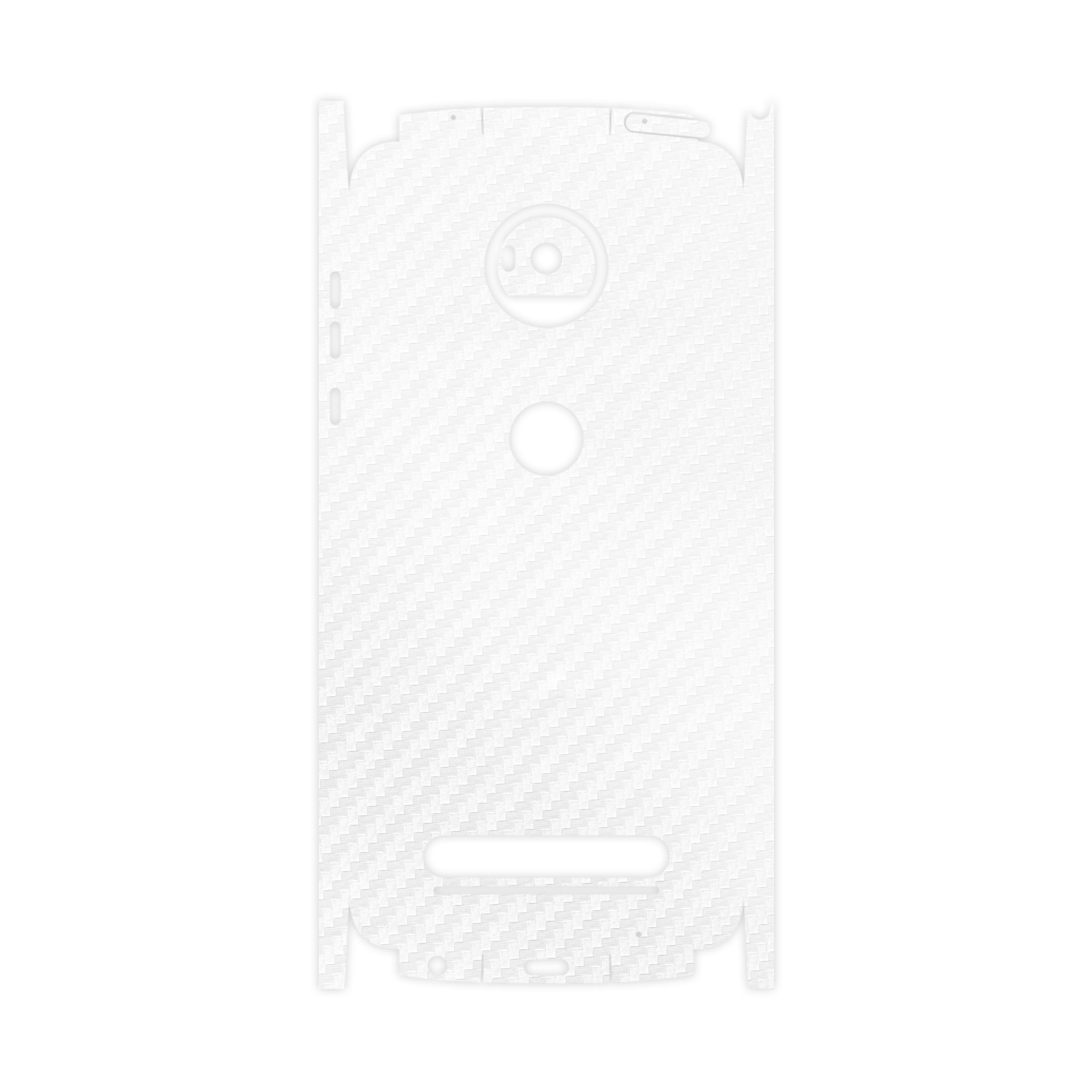 برچسب پوششی ماهوت مدل Ceramic-Fiber-FullSkin مناسب برای گوشی موبایل موتورولا Moto Z2 Play