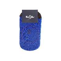 جوراب آبی مردانه 2 مجموعه پنبه ای با طرح الگوی Kiğılı
