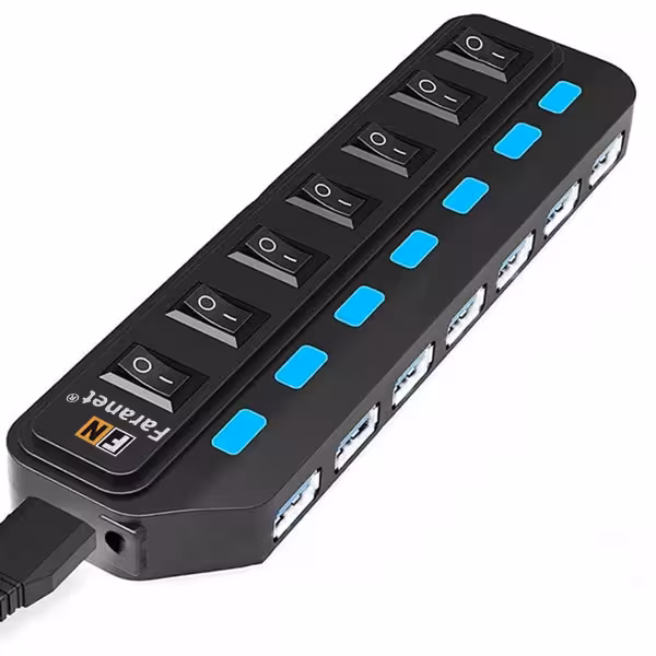 هاب USB 3 0 هفت پورت فرانت مدل FN U3H701S