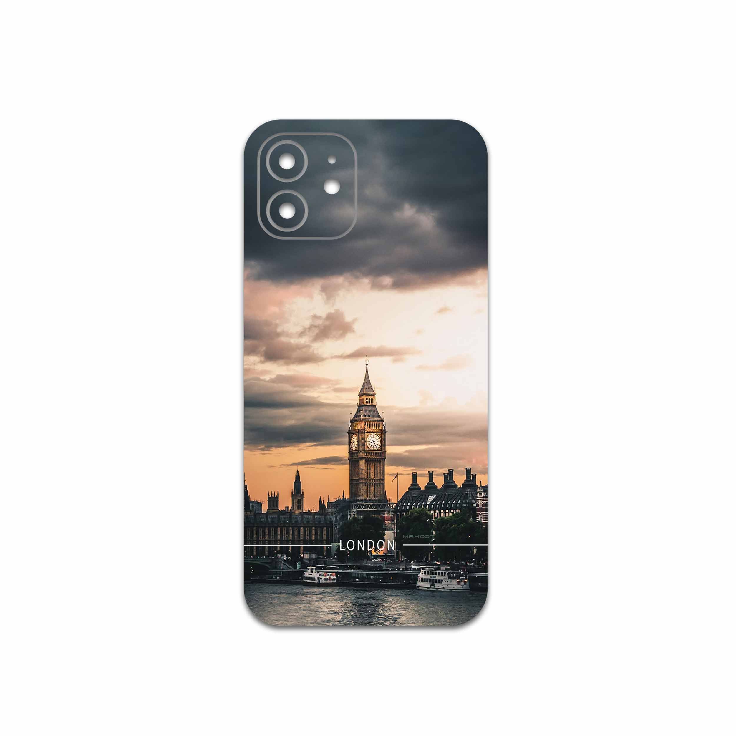 برچسب پوششی ماهوت مدل London City مناسب برای گوشی موبایل اپل iPhone 12