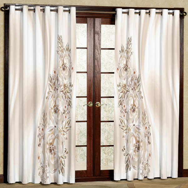 پرده مدل   هازان پانچی کد 1 سایز 280x140 سانتی متر