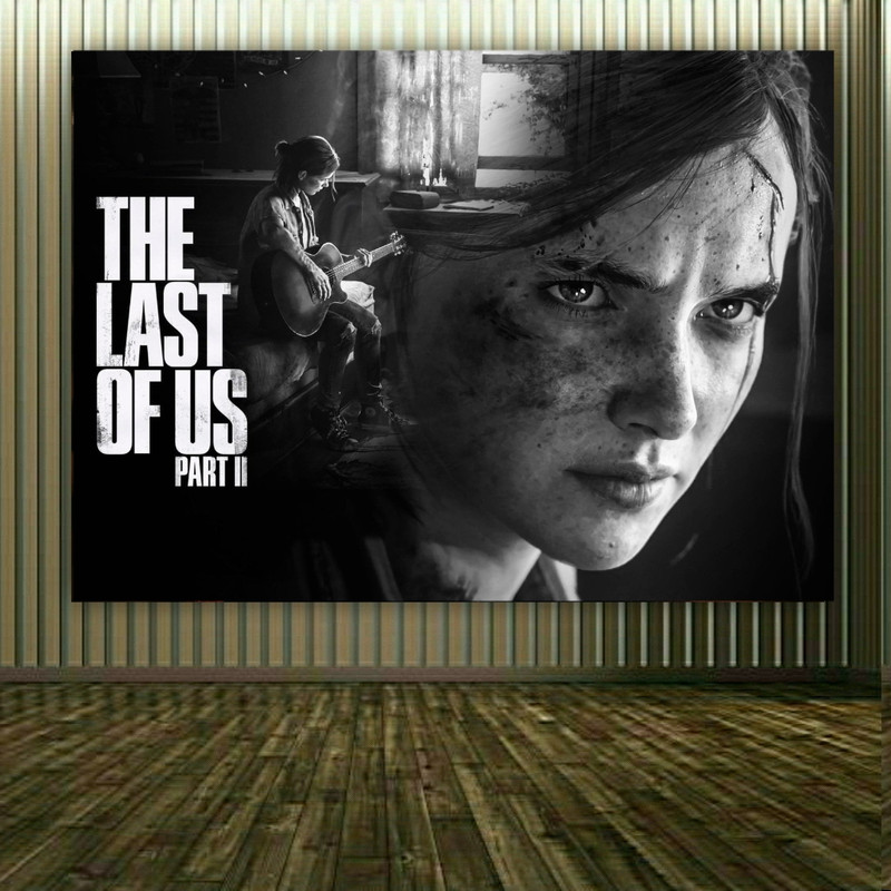 تابلو شاسی طرح گیم last of کد BK1800 | دنیای قاب