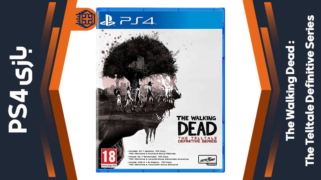 دیسک بازی The Walking Dead: The Telltale Definitive Series – مخصوص PS4