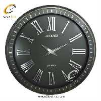 ساعت دیواری اورجینال آرتمیس آلیاژ فلزی طوسی| کد رفرنس 90023، مدل: 2036TitanuimSilver