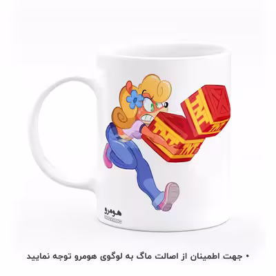 ماگ هومرو طرح کراش باندیکوت مدل MG3605