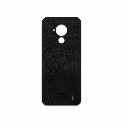 برچسب پوششی ماهوت مدل Black-Leather مناسب برای گوشی موبایل نوکیا C30