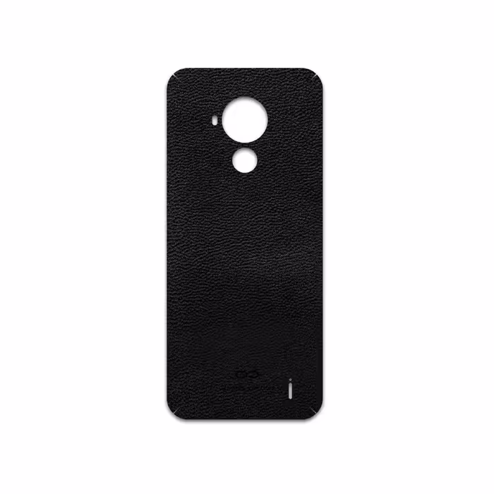 برچسب پوششی ماهوت مدل Black-Leather مناسب برای گوشی موبایل نوکیا C30