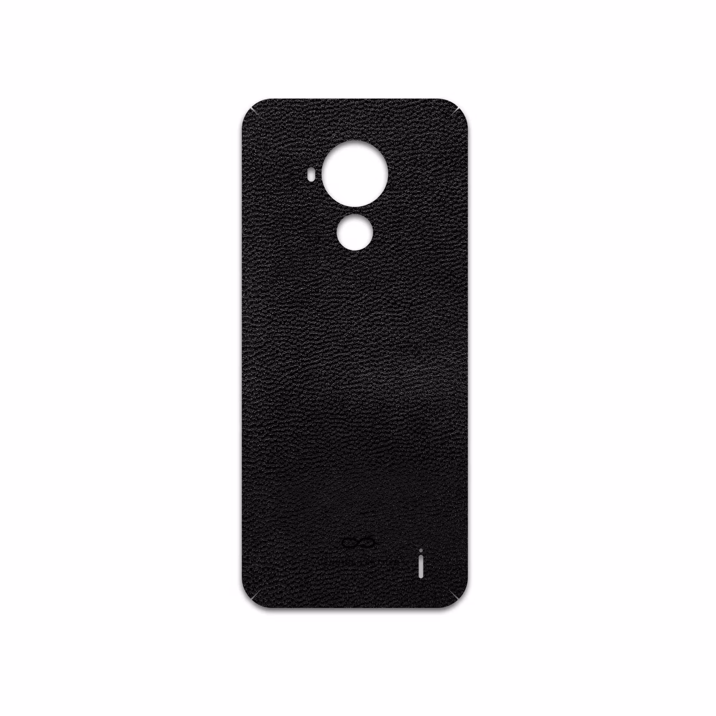 برچسب پوششی ماهوت مدل Black-Leather مناسب برای گوشی موبایل نوکیا C30