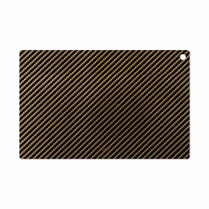 برچسب پوششی ماهوت مدل Glossy-Brown-Fiber مناسب برای تبلت سونی Xperia Z2 Tablet LTE 2014