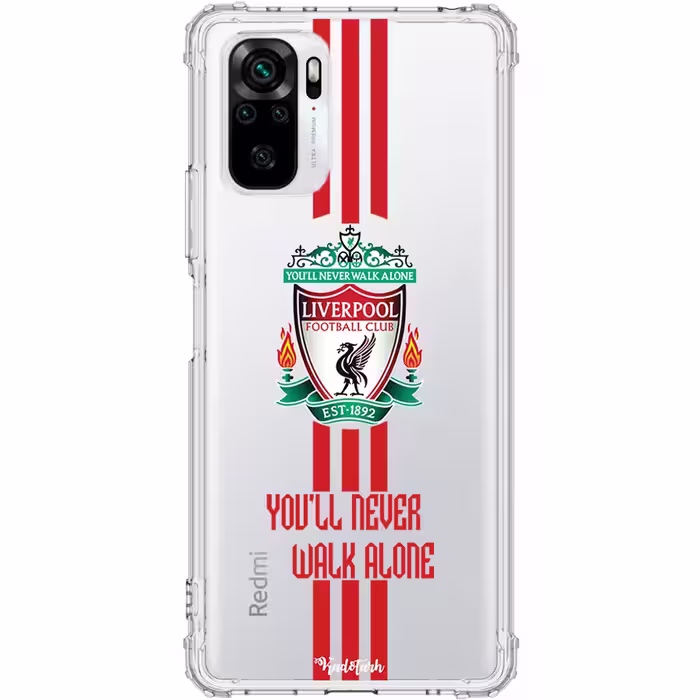 کاور طرح Liverpool مناسب برای گوشی موبایل شیائومی Redmi Note 10 / 10S