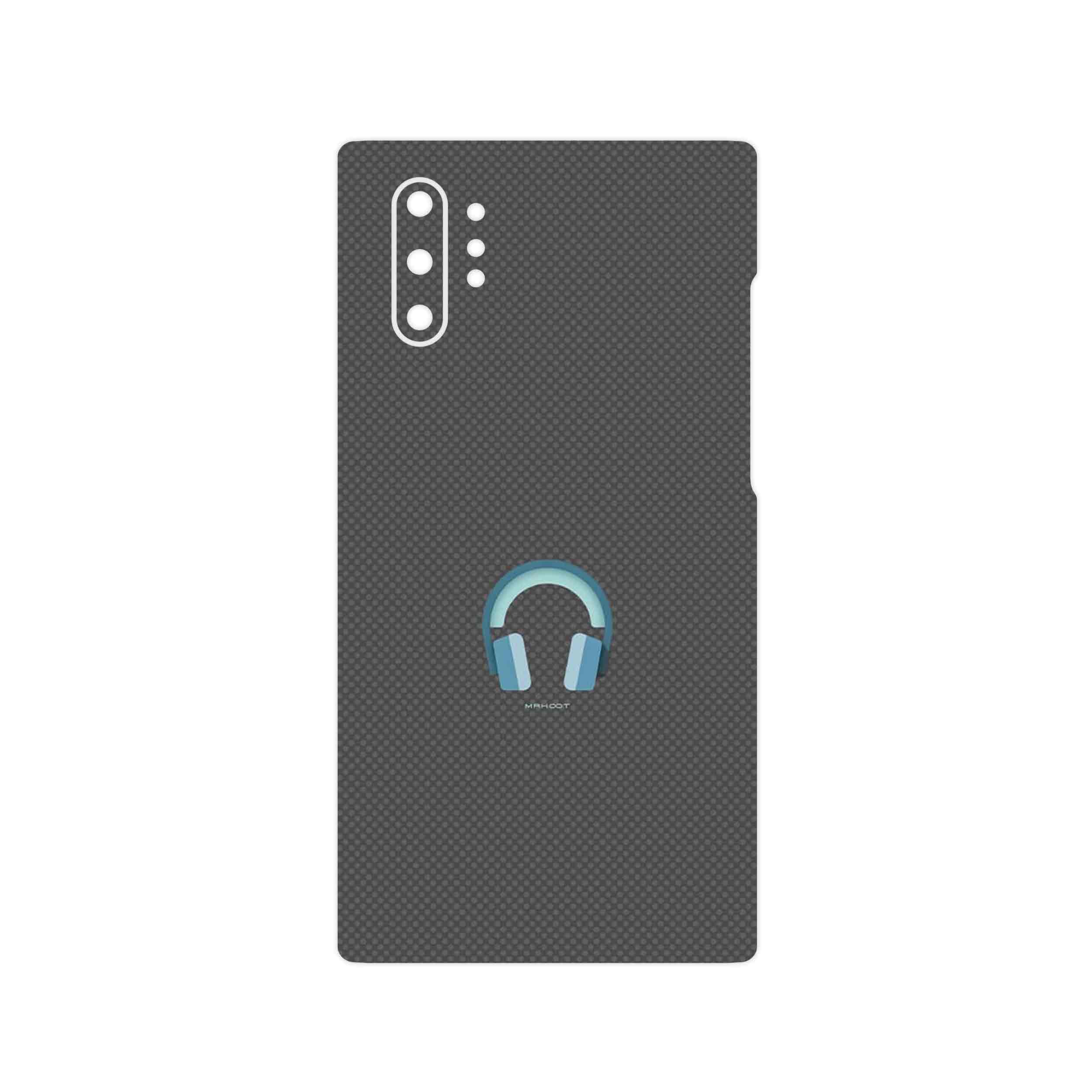 برچسب پوششی ماهوت مدل Minimal Headphone Icon مناسب برای گوشی موبایل سامسونگ Galaxy Note 10 Plus