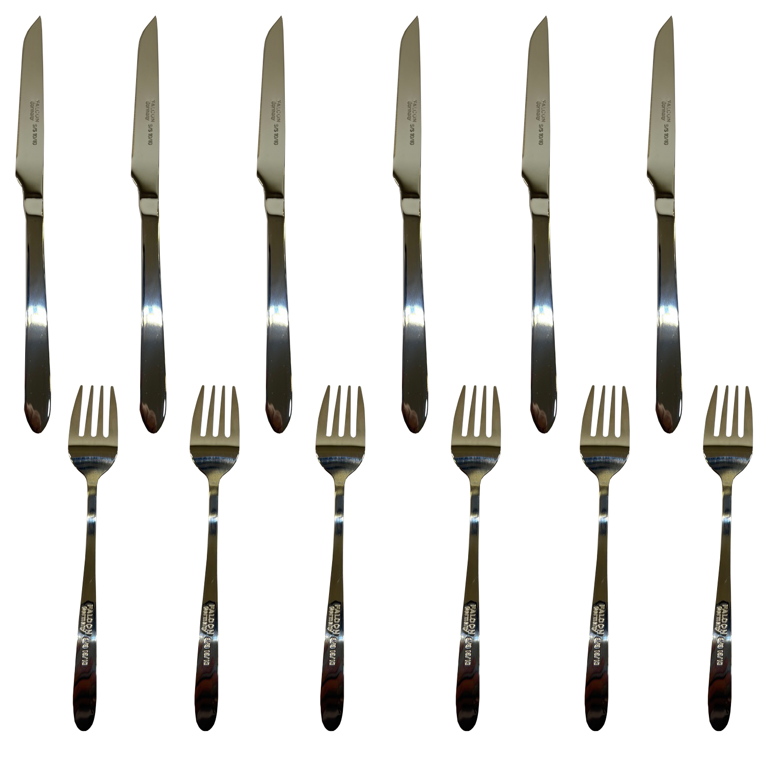 سرویس کارد و چنگال 12 پارچه فالکون مدل ESTEEL