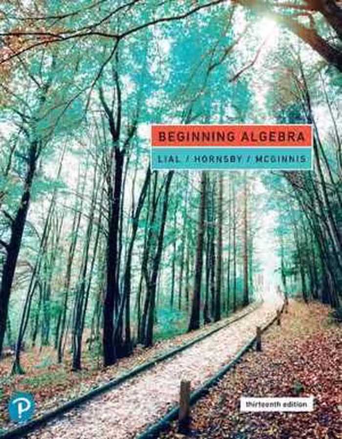 [PDF] دانلود کتاب Beginning Algebra, 13th ed, 2020