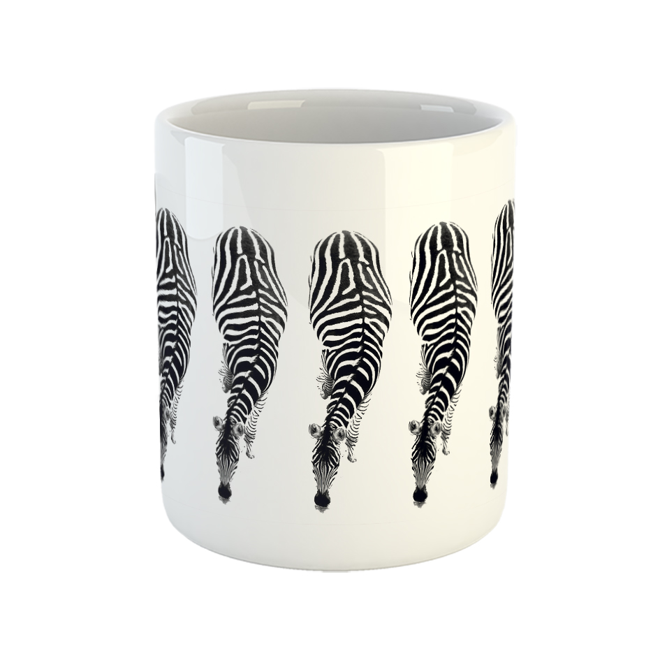 ماگ حیوانات مدل گورخر