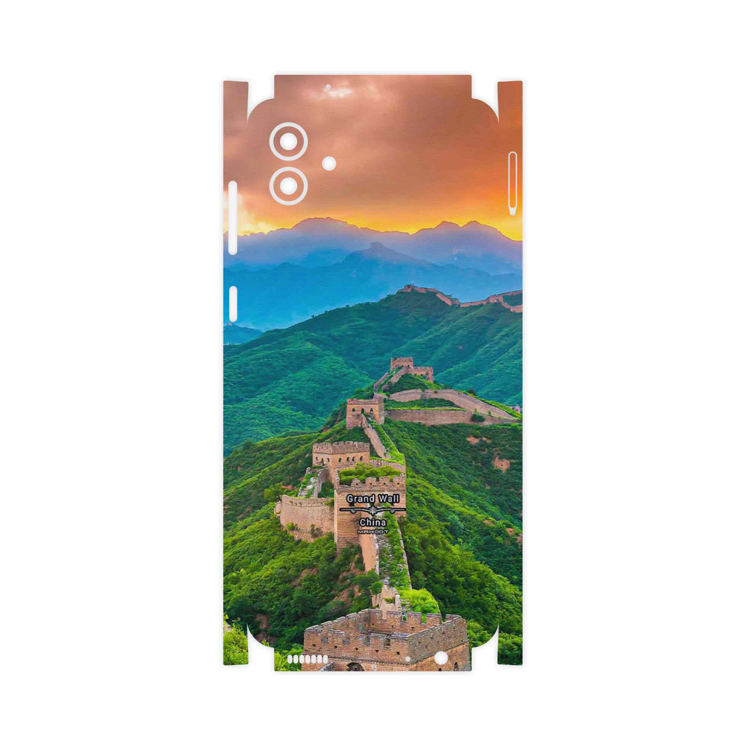 برچسب پوششی ماهوت مدل China Grand Wall-FullSkin مناسب برای گوشی موبایل سامسونگ Galaxy A04