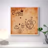 تابلو مدل دکوراتیو طرح coffee shop کد 0573