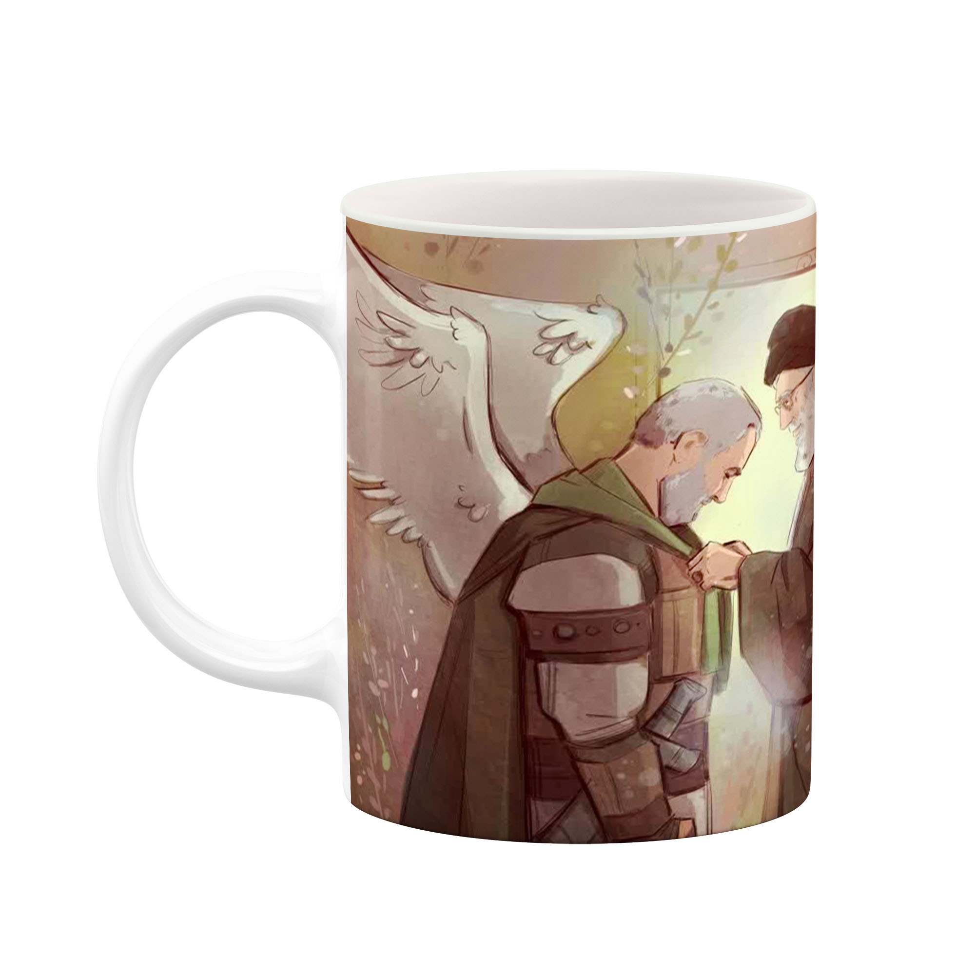 ماگ طرح سردار شهید حاج قاسم سلیمانی  مدل mgp11778