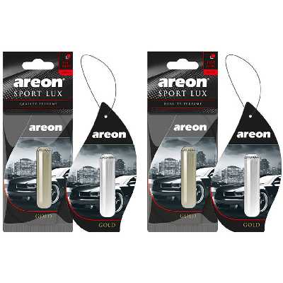 خوشبو کننده ماشین آرئون مدل Lux Liquid Gold- بسته 2 عددی
