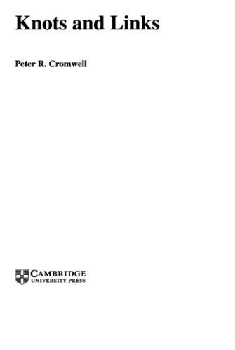 خرید و دانلود نسخه کامل کتاب Knots and links