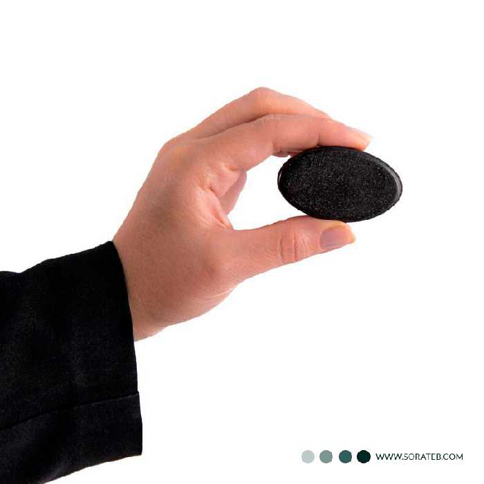 سنگ ماساژ بیضی ریز ست 2 عددی