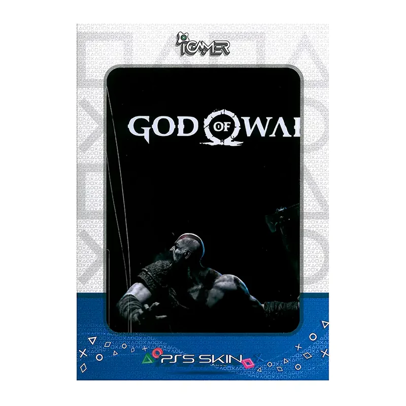 اسکین پلی استیشن 5 طرح خدای جنگ