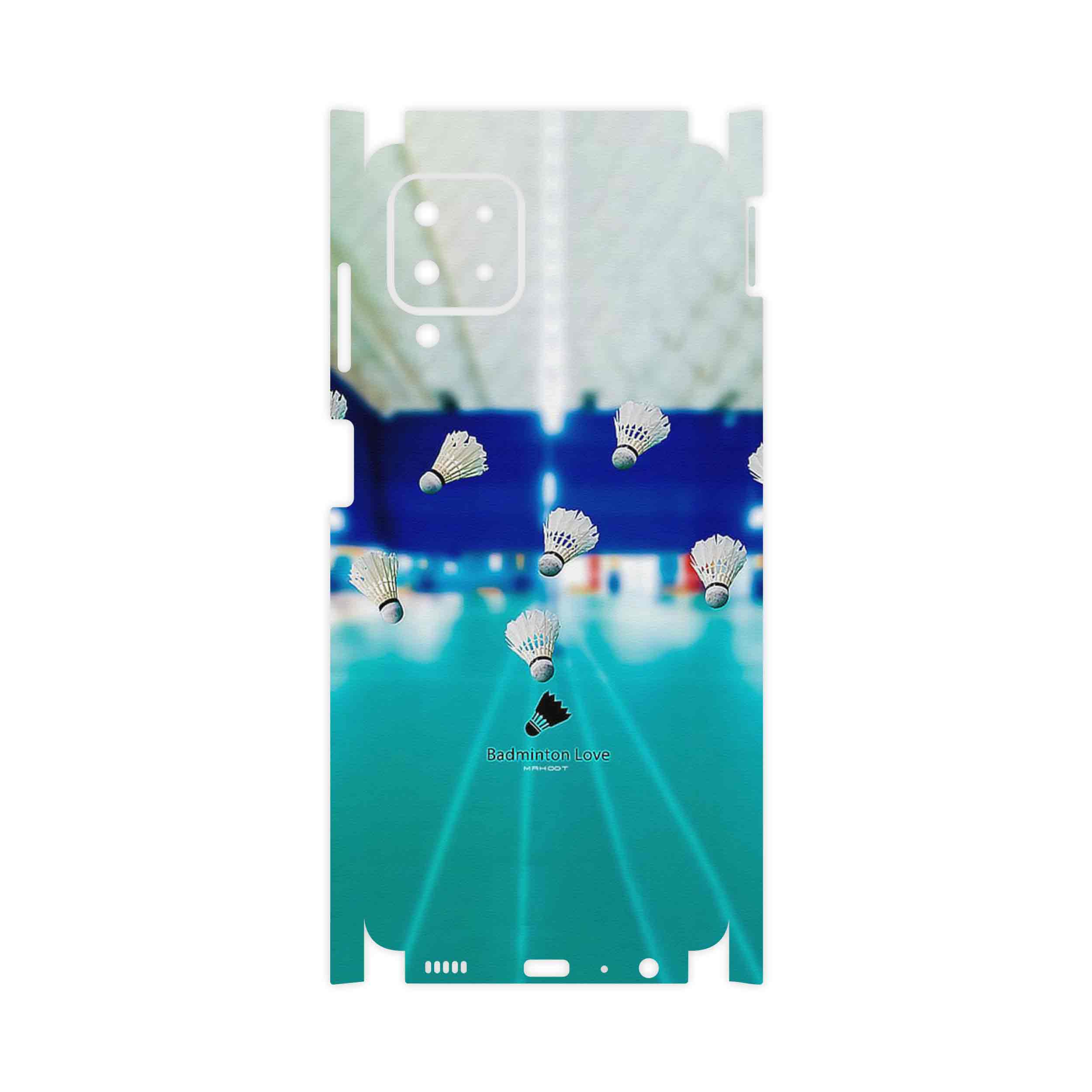 برچسب پوششی ماهوت مدل Badminton-FullSkin مناسب برای گوشی موبایل سامسونگ Galaxy M22