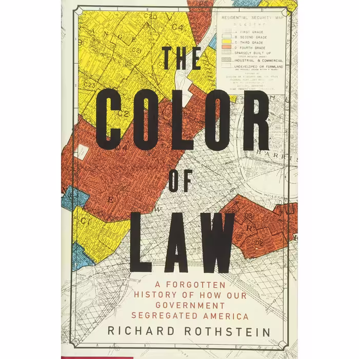 کتاب The Color of Law اثر Richard Rothstein انتشارات LIVERIGHT PUB CORP