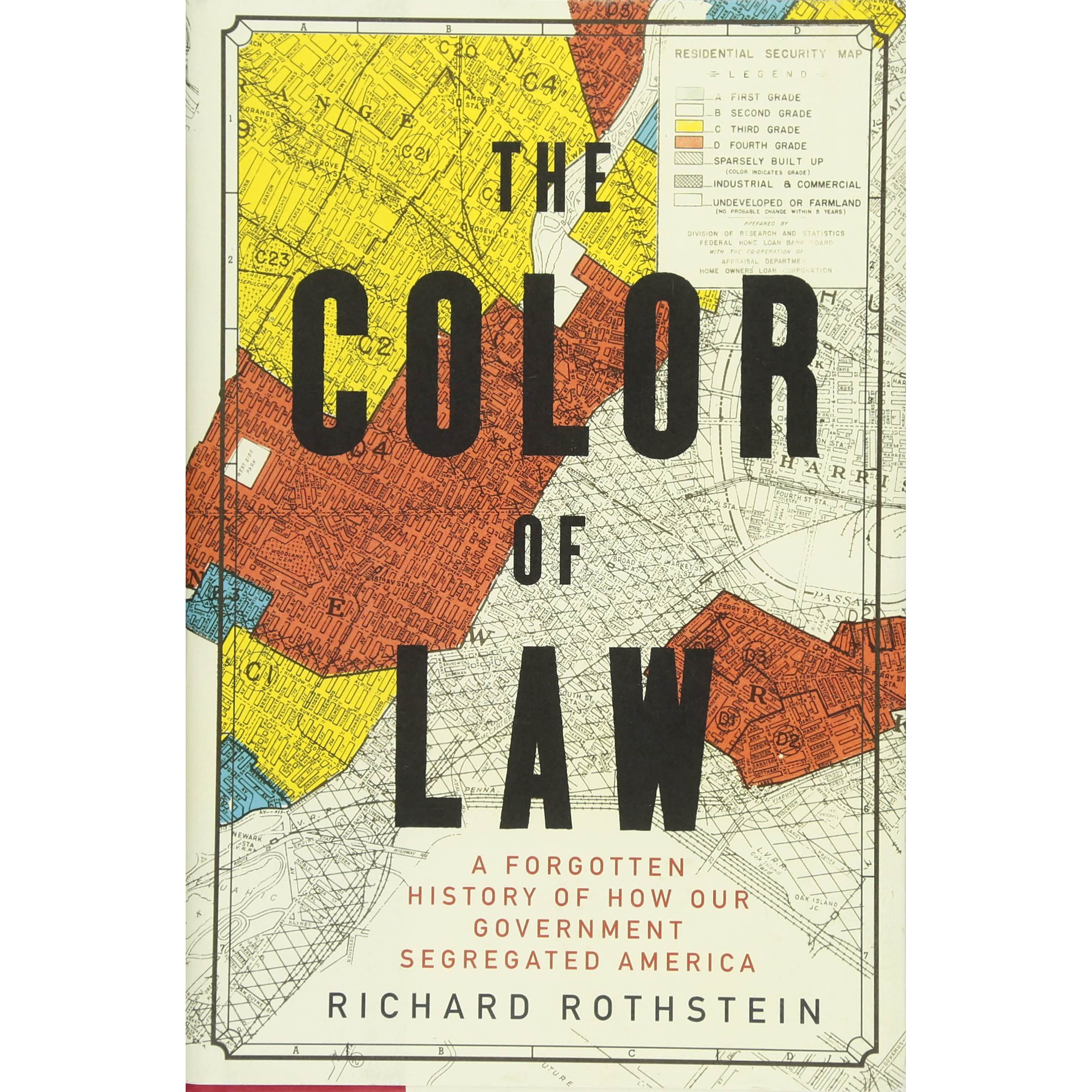 کتاب The Color of Law اثر Richard Rothstein انتشارات LIVERIGHT PUB CORP