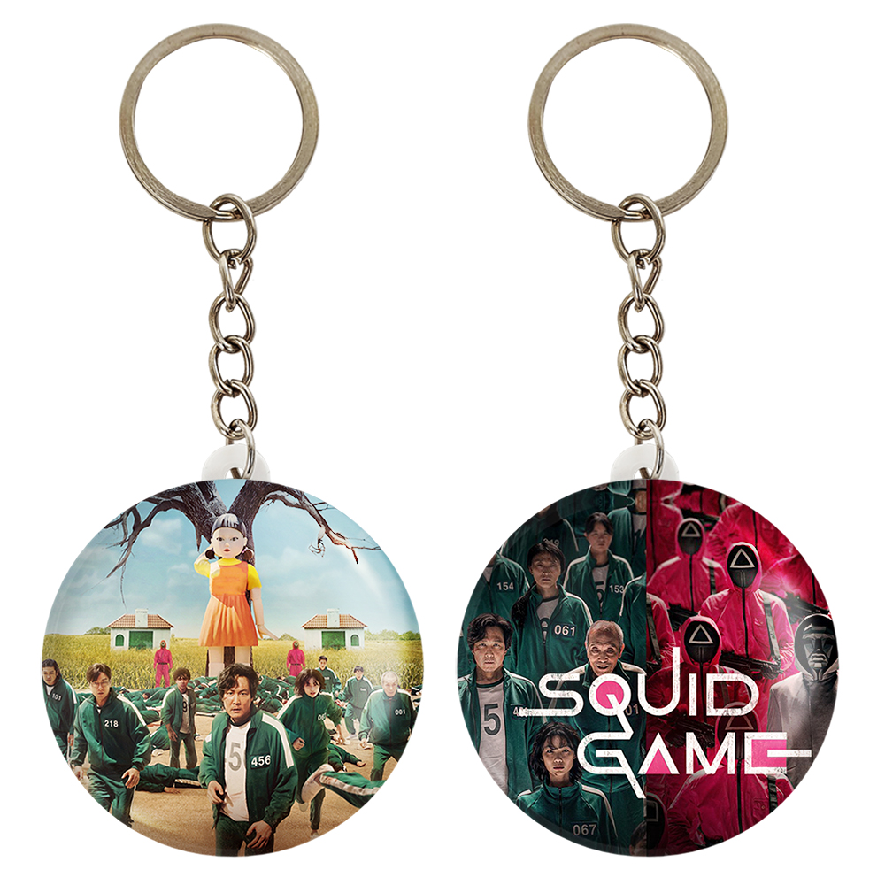 جاکلیدی خندالو مدل بازی مرکب Squid Game کد 1082510821 مجموعه 2 عددی