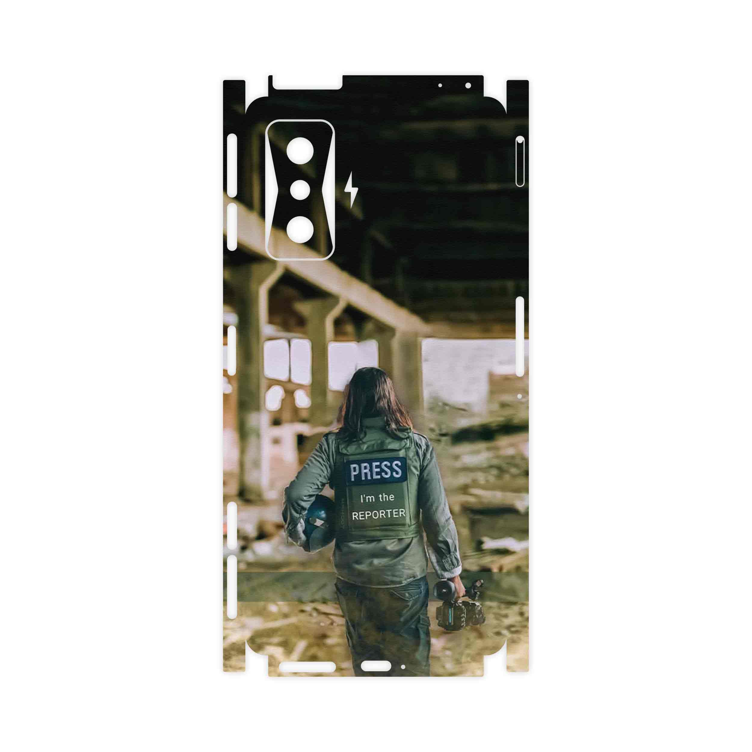 برچسب پوششی ماهوت مدل Reporter-FullSkin مناسب برای گوشی موبایل شیائومی Redmi K50 Gaming