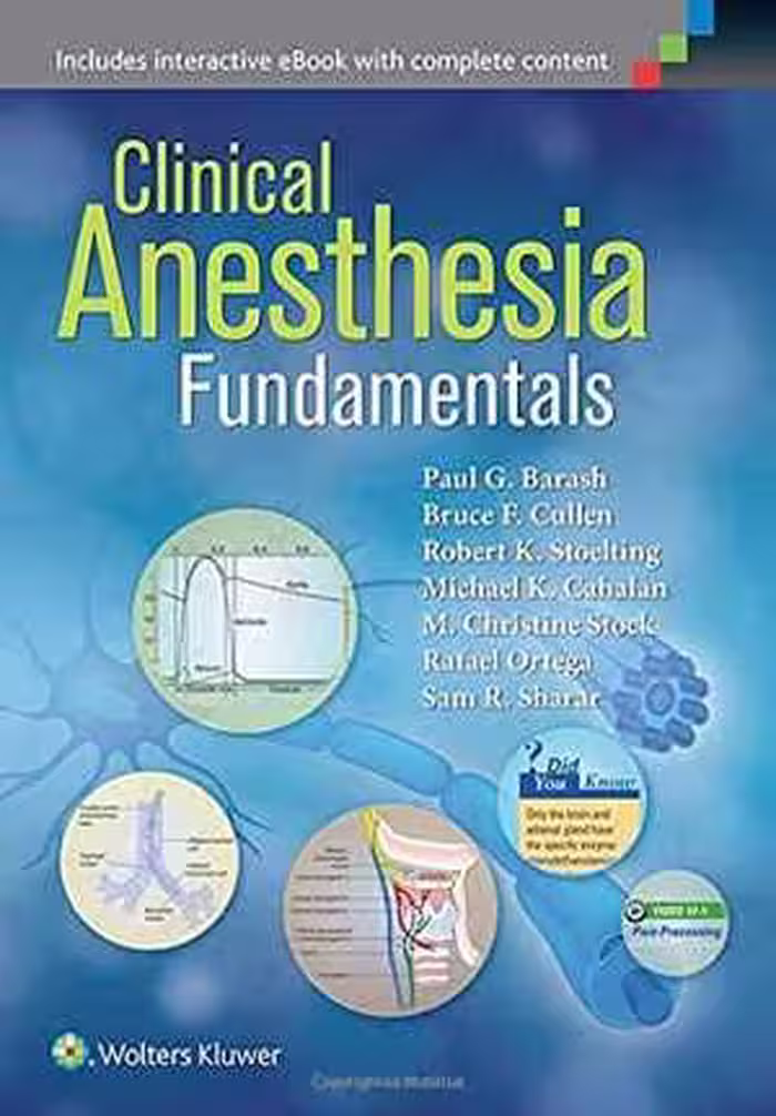 [PDF] دانلود کتاب Clinical Anesthesia Fundamentals, 2015