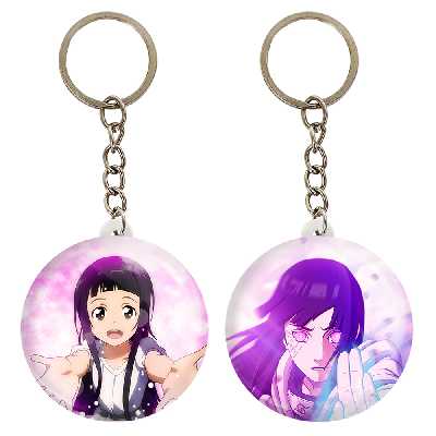 جاکلیدی خندالو مدل هیناتا هیوگا و یو انیمه دختر کد 1214812145 مجموعه 2 عددی