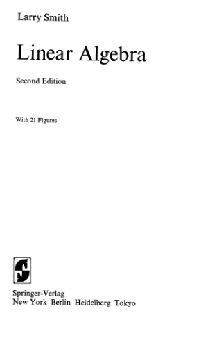 خرید و دانلود نسخه کامل کتاب Linear Algebra