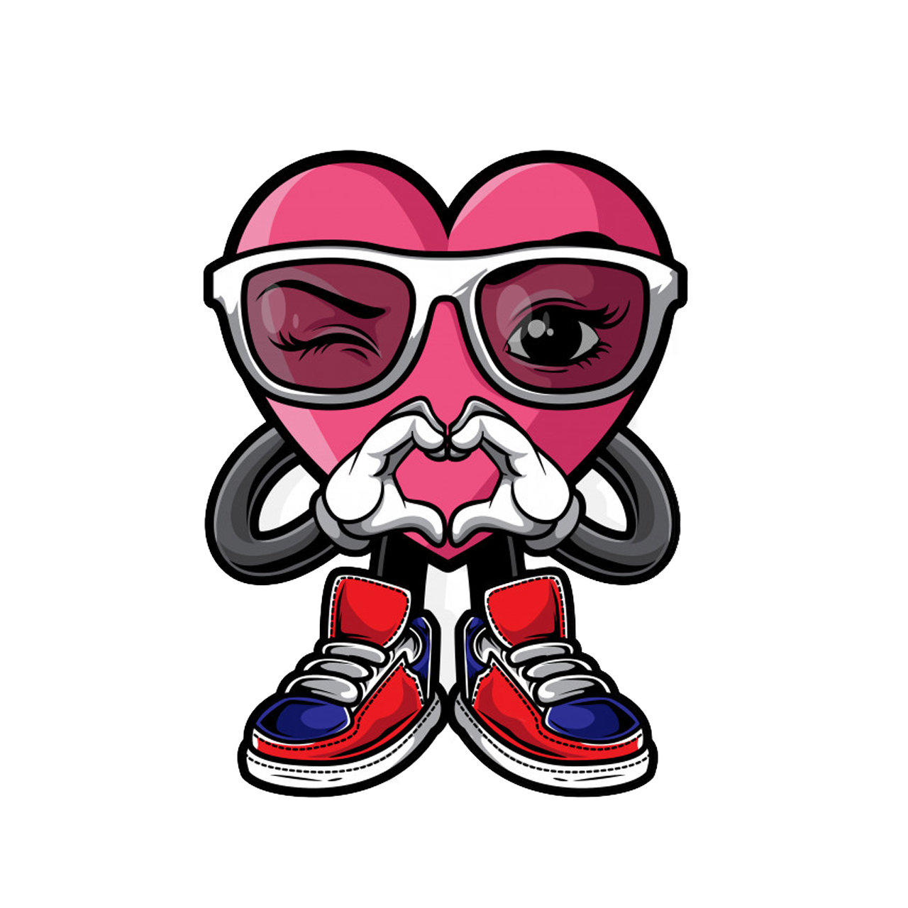 برچسب کنسول بازی مدل قلب کد 846